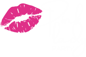 Pink Lady logo bílá